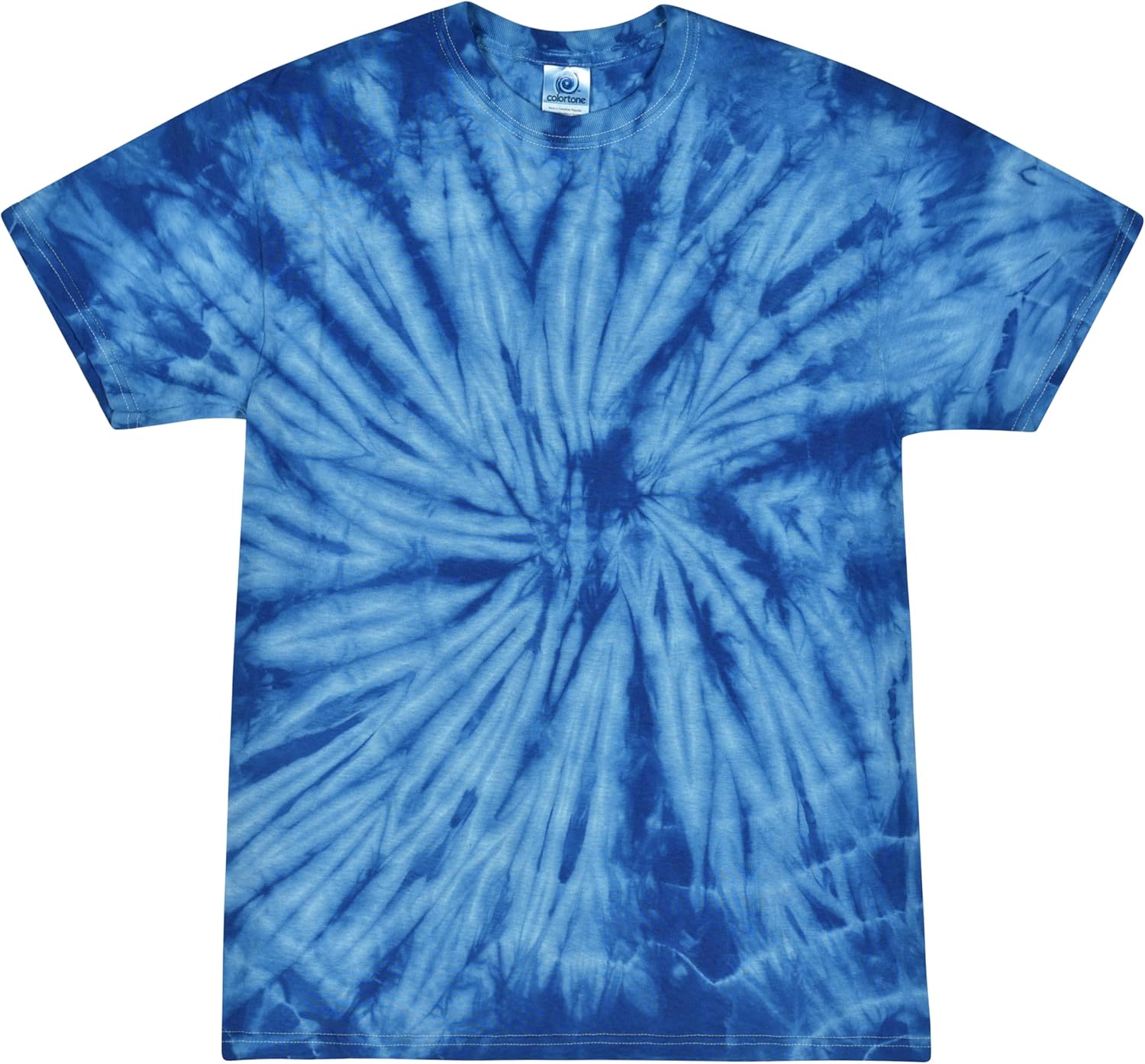 Colortone Spider Tie Dye T-Shirts for Men and Women - Unisex Short Sleeve Tie-Dye T Shirts for Adults - Image 24