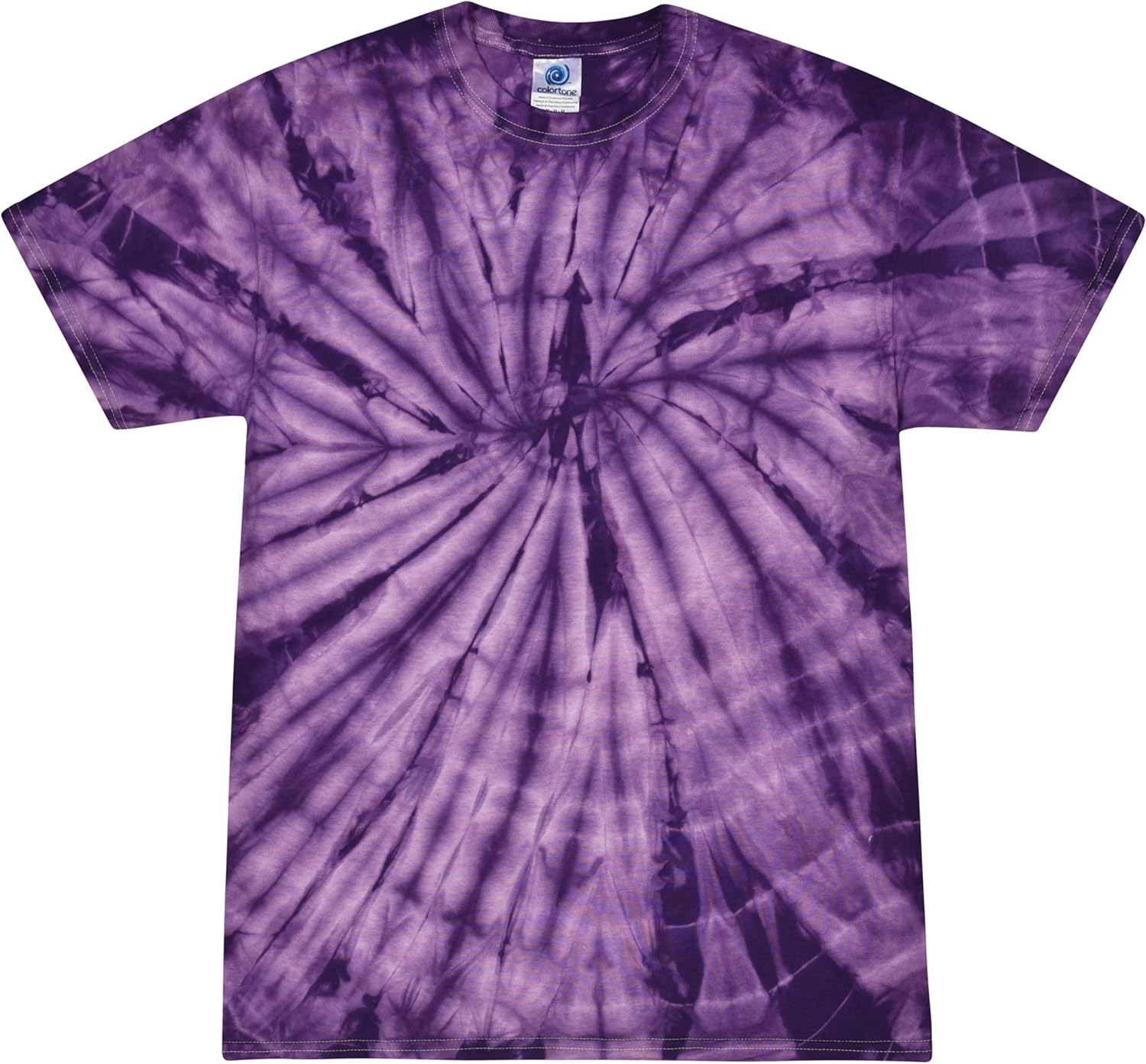 Colortone Spider Tie Dye T-Shirts for Men and Women - Unisex Short Sleeve Tie-Dye T Shirts for Adults - Image 19