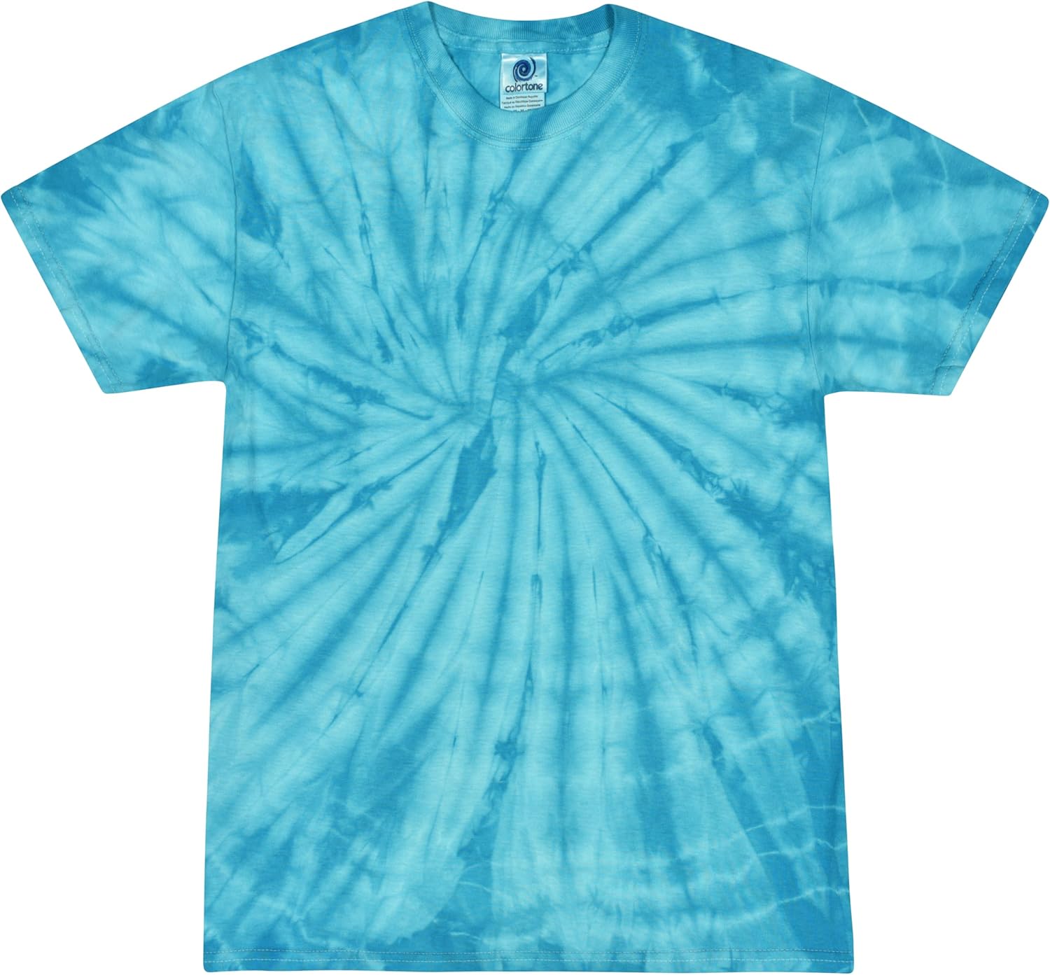 Colortone Spider Tie Dye T-Shirts for Men and Women - Unisex Short Sleeve Tie-Dye T Shirts for Adults - Image 6