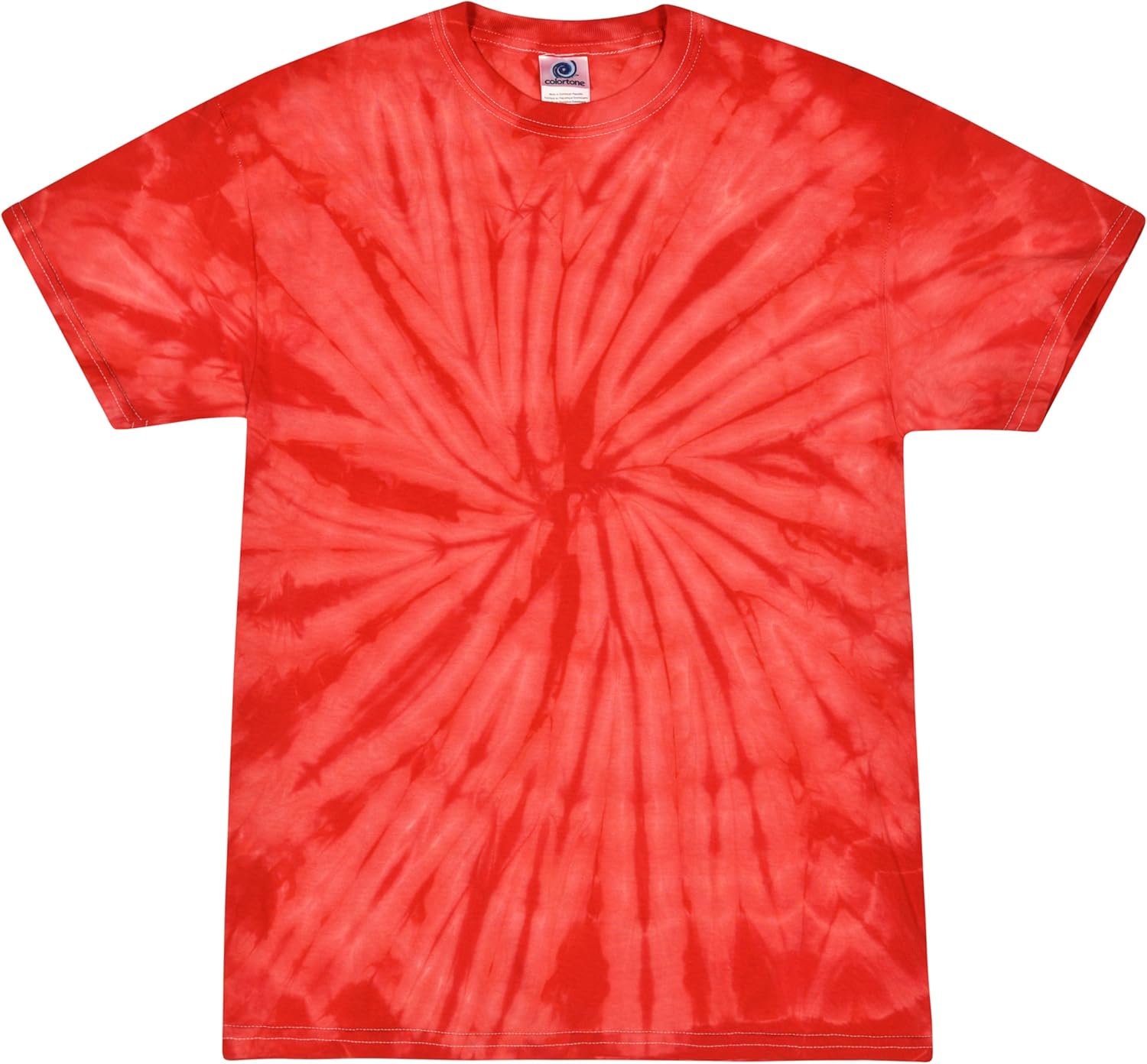 Colortone Spider Tie Dye T-Shirts for Men and Women - Unisex Short Sleeve Tie-Dye T Shirts for Adults - Image 16