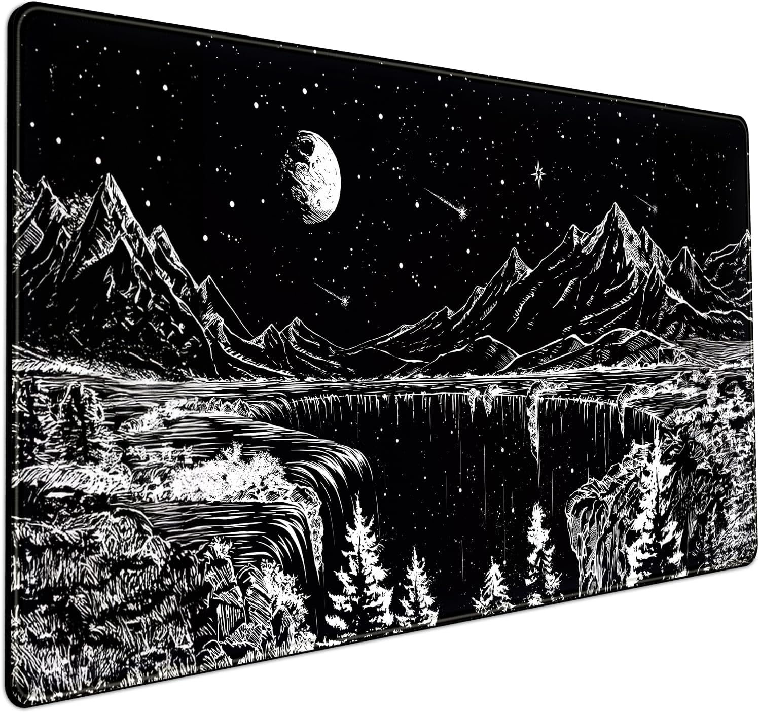 Cute Frog Kawaii Green Desk Decor Mat, Large Gaming Mouse Pad for Computer Keyboard Laptop, Home Office Accessories for Girl (31.5x15.7 in)-with Stitched Edges Pad - Image 20