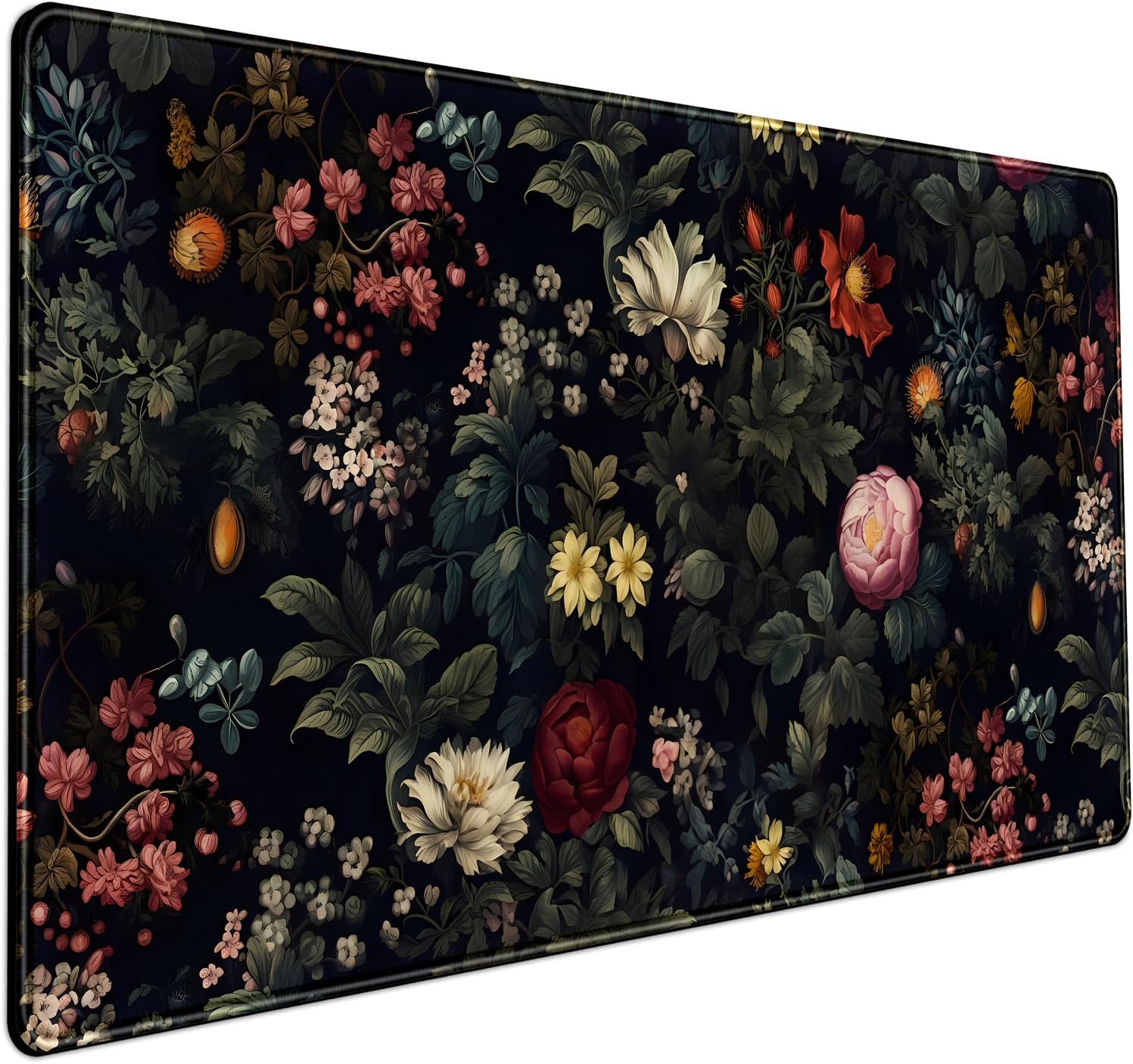 Cute Frog Kawaii Green Desk Decor Mat, Large Gaming Mouse Pad for Computer Keyboard Laptop, Home Office Accessories for Girl (31.5x15.7 in)-with Stitched Edges Pad - Image 23