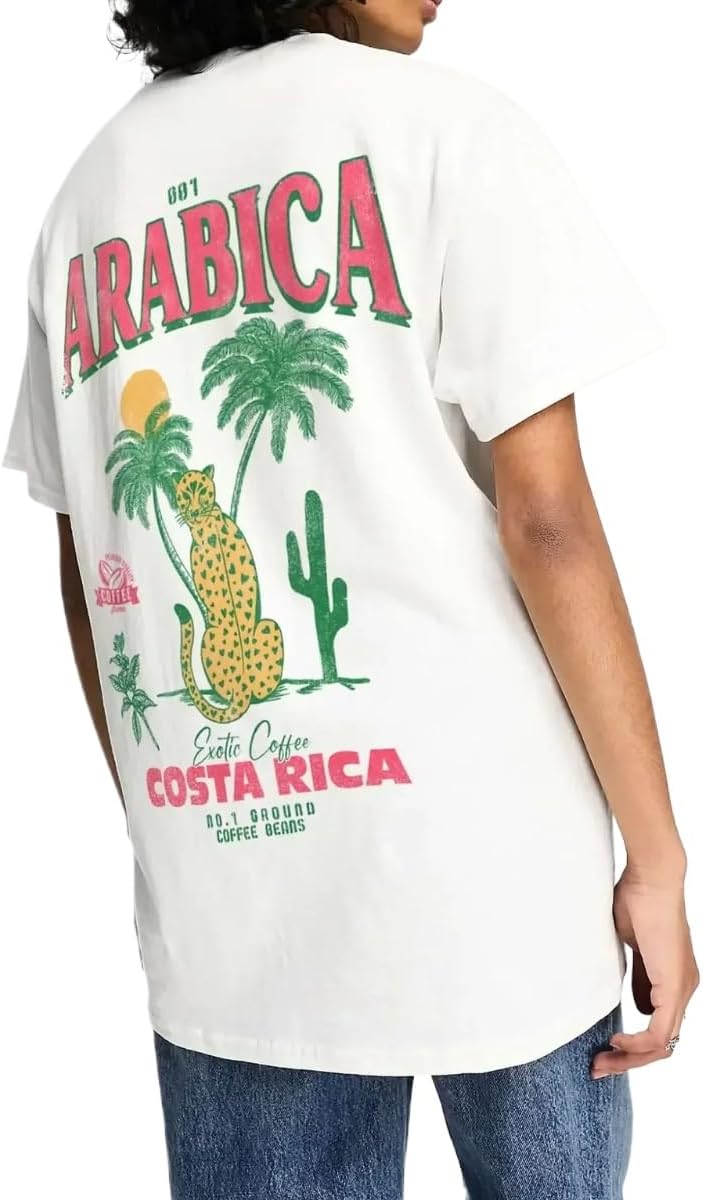 Cute Strawberry Beach Shirts Oversized Graphic Tees Women Short Sleeve Y2k Summer Tops 2000s Aesthetic Preppy Clothes - Image 11