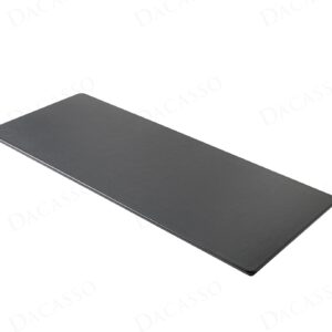 Dacasso 30" x 12.5" Classic Black Leather Keyboard/Mouse/Gaming Desk Mat - Luxury Executive Desk Surface Protector & Essential Office Decor