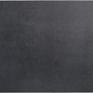 Dacasso Black Leather 24" x 19" Desk Mat Without Rails