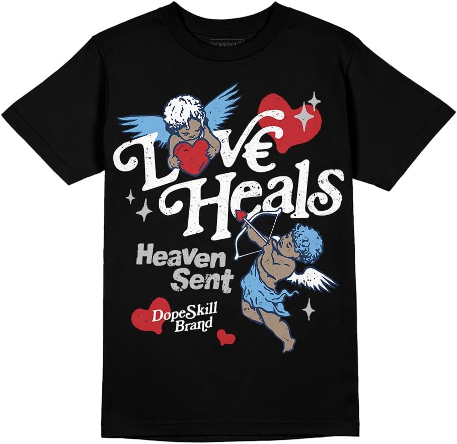 DopeSkill Graphic Tee Streetwear Hip Hop Hypebeast Street Style Crew Neck Unisex T-Shirt Sneaker Colour Matching Shirts Angel - Image 27