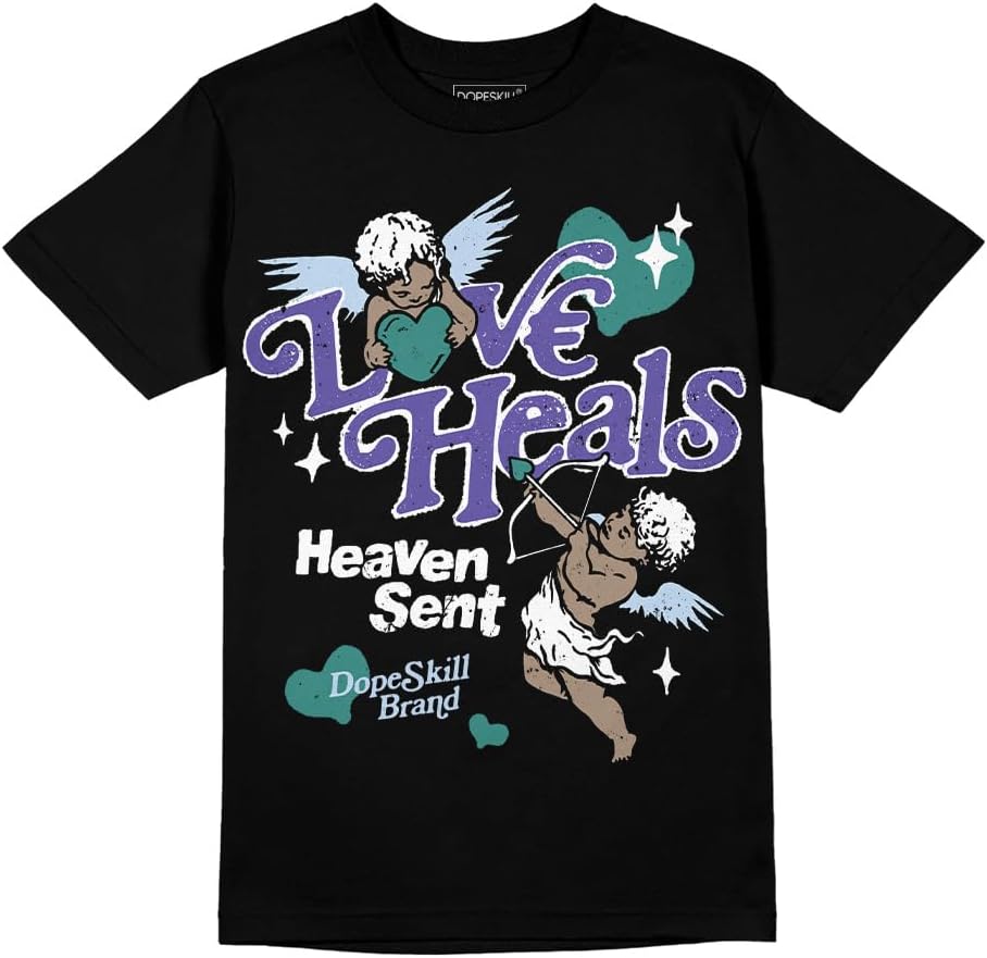 DopeSkill Graphic Tee Streetwear Hip Hop Hypebeast Street Style Crew Neck Unisex T-Shirt Sneaker Colour Matching Shirts Angel - Image 28