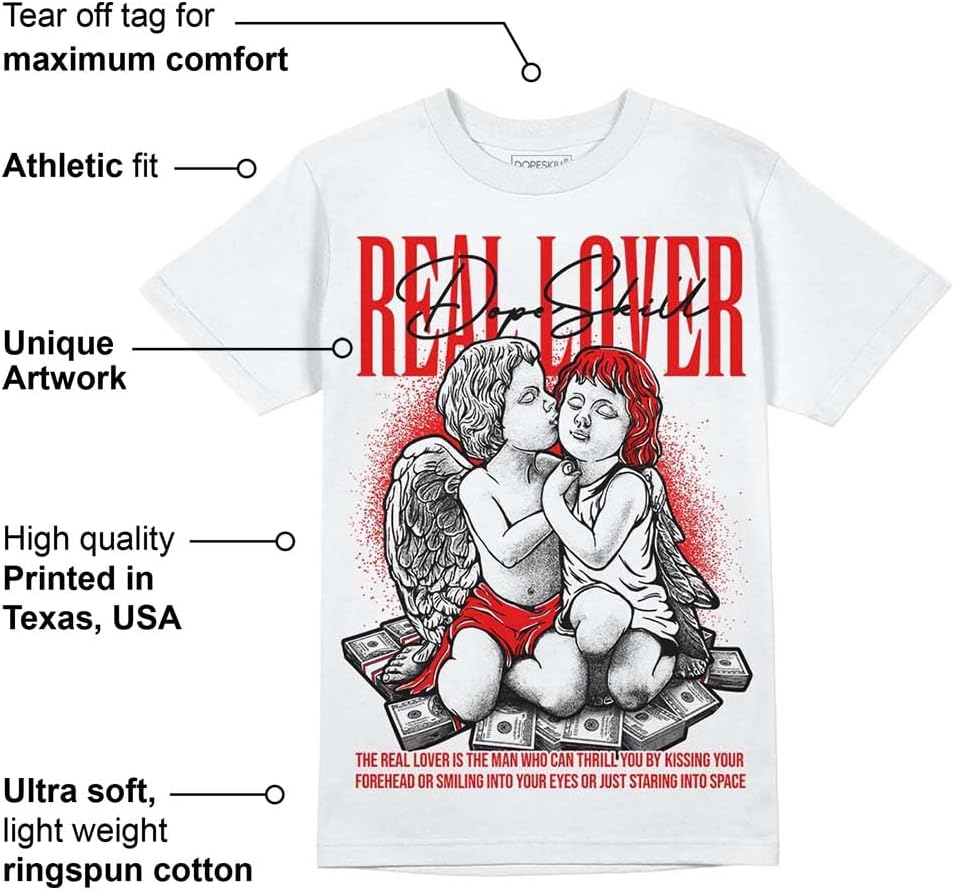 DopeSkill Graphic Tee Streetwear Hip Hop Hypebeast Street Style Crew Neck Unisex T-Shirt Sneaker Colour Matching Shirts Angel - Image 2