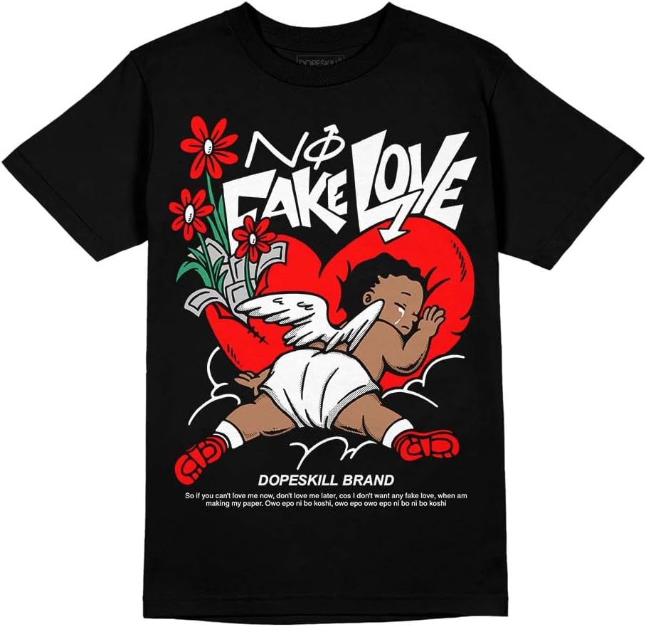 DopeSkill Graphic Tee Streetwear Hip Hop Hypebeast Street Style Crew Neck Unisex T-Shirt Sneaker Colour Matching Shirts Angel - Image 10