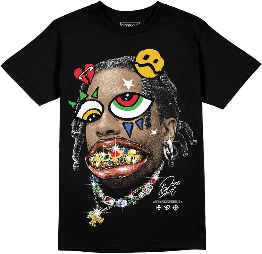 DopeSkill Graphic Tee Streetwear Hip Hop Hypebeast Street Style Crew Neck Unisex T-Shirt Sneaker Colour Matching Shirts Angel - Image 25