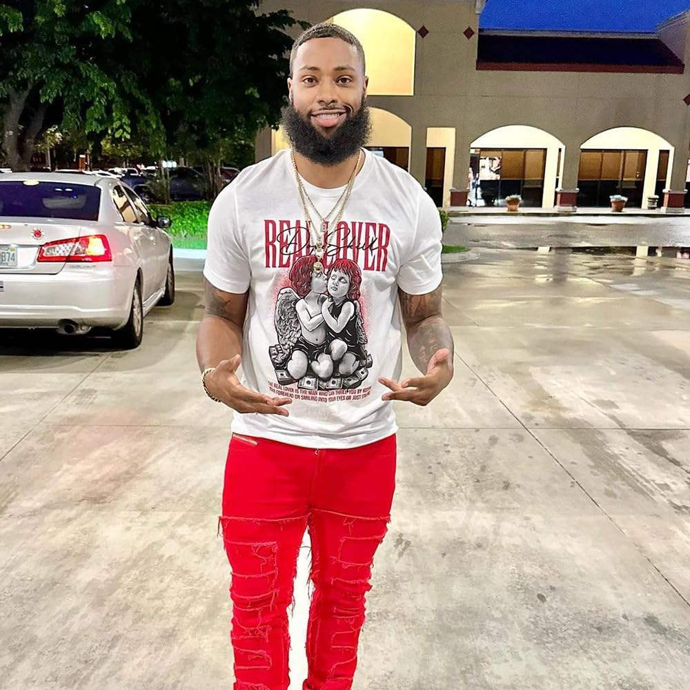 DopeSkill Graphic Tee Streetwear Hip Hop Hypebeast Street Style Crew Neck Unisex T-Shirt Sneaker Colour Matching Shirts Angel - Image 5