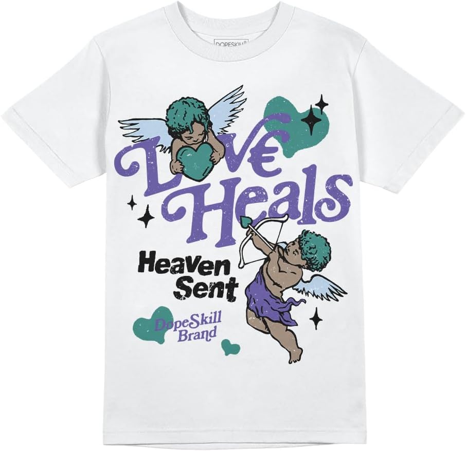 DopeSkill Graphic Tee Streetwear Hip Hop Hypebeast Street Style Crew Neck Unisex T-Shirt Sneaker Colour Matching Shirts Angel - Image 30