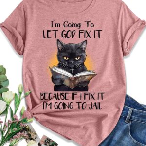 EUOW Tshirts for Womens Graphic Summer Tees Short Sleeve Loose Fit Trendy Tops