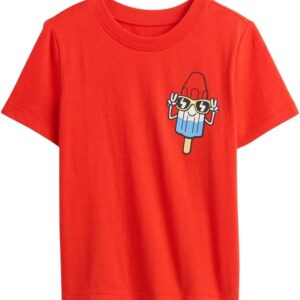 GAP Baby Boys' Short Sleeve Graphic Tee