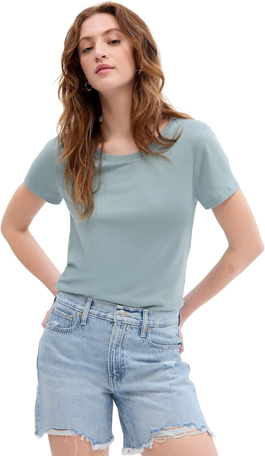 GAP Women's Favorite Crewneck Tee - Image 23