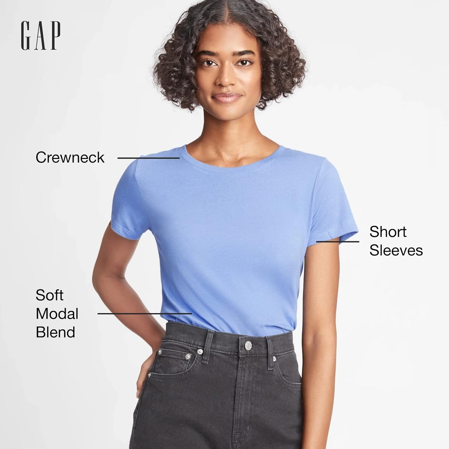 GAP Women's Favorite Crewneck Tee - Image 2