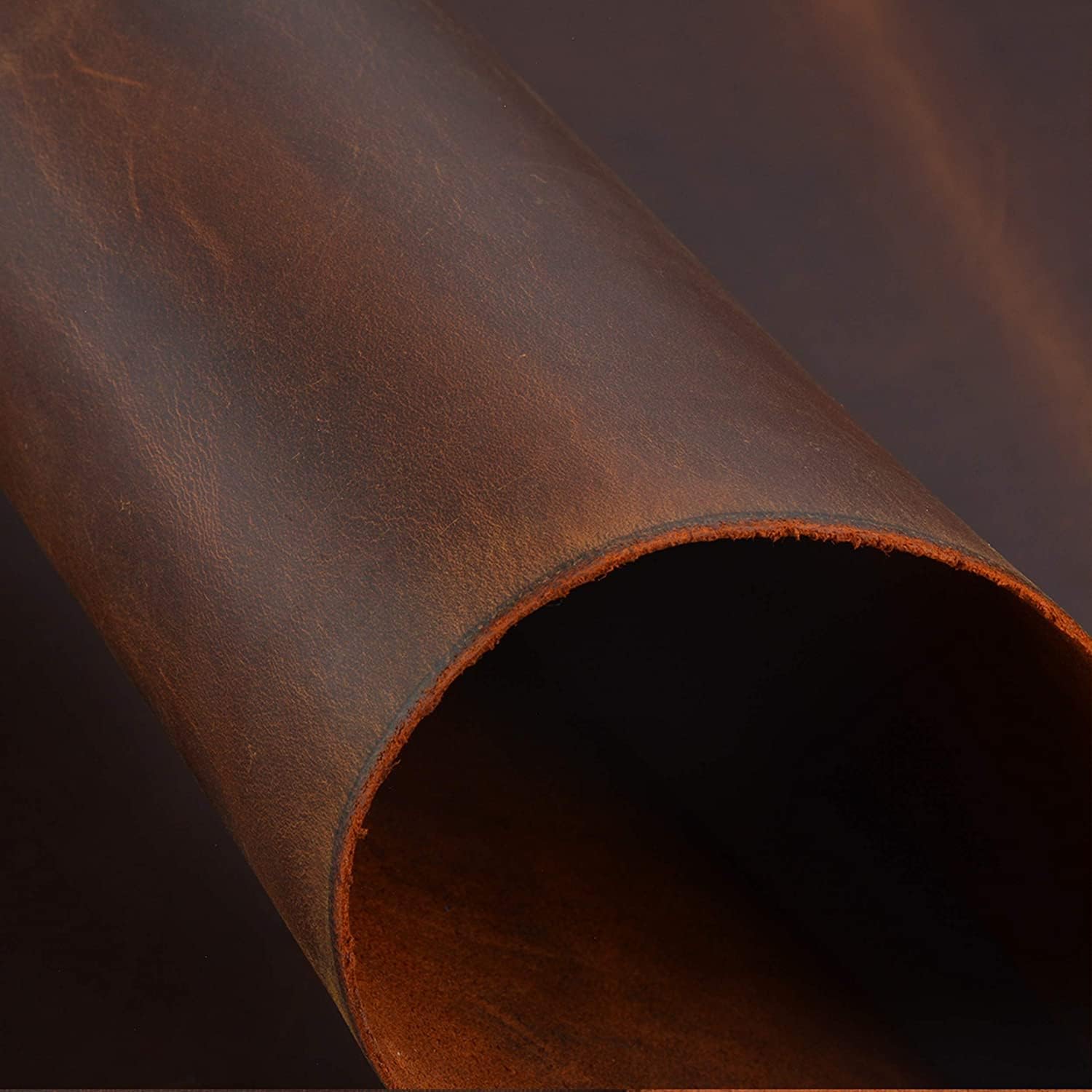 Genuine Leather Large Desk Pad Protector, Office Desk Mat, Mouse Pad, Non-Slip Leather Desk Blotter, Laptop Desk Pad, Desk Writing Pad for Office and Home (32''x16'', Brown Antique) - Image 4