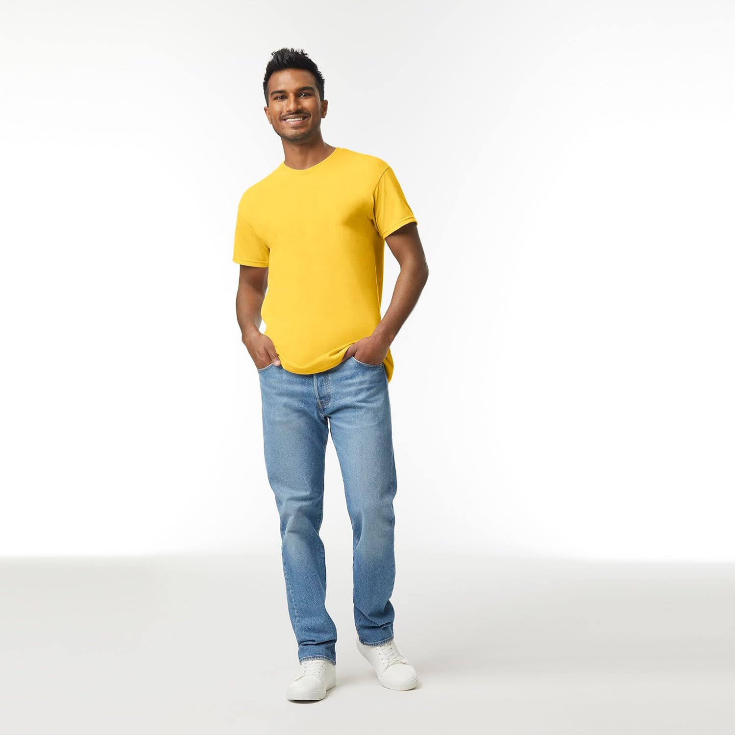 Gildan Adult Heavy Cotton T-Shirt, Style G5000, Multipack - Image 6