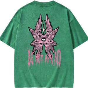 Graphic Tees Summer Women Men Cotton Novelty Oversized Crew Archangel Christian Washed