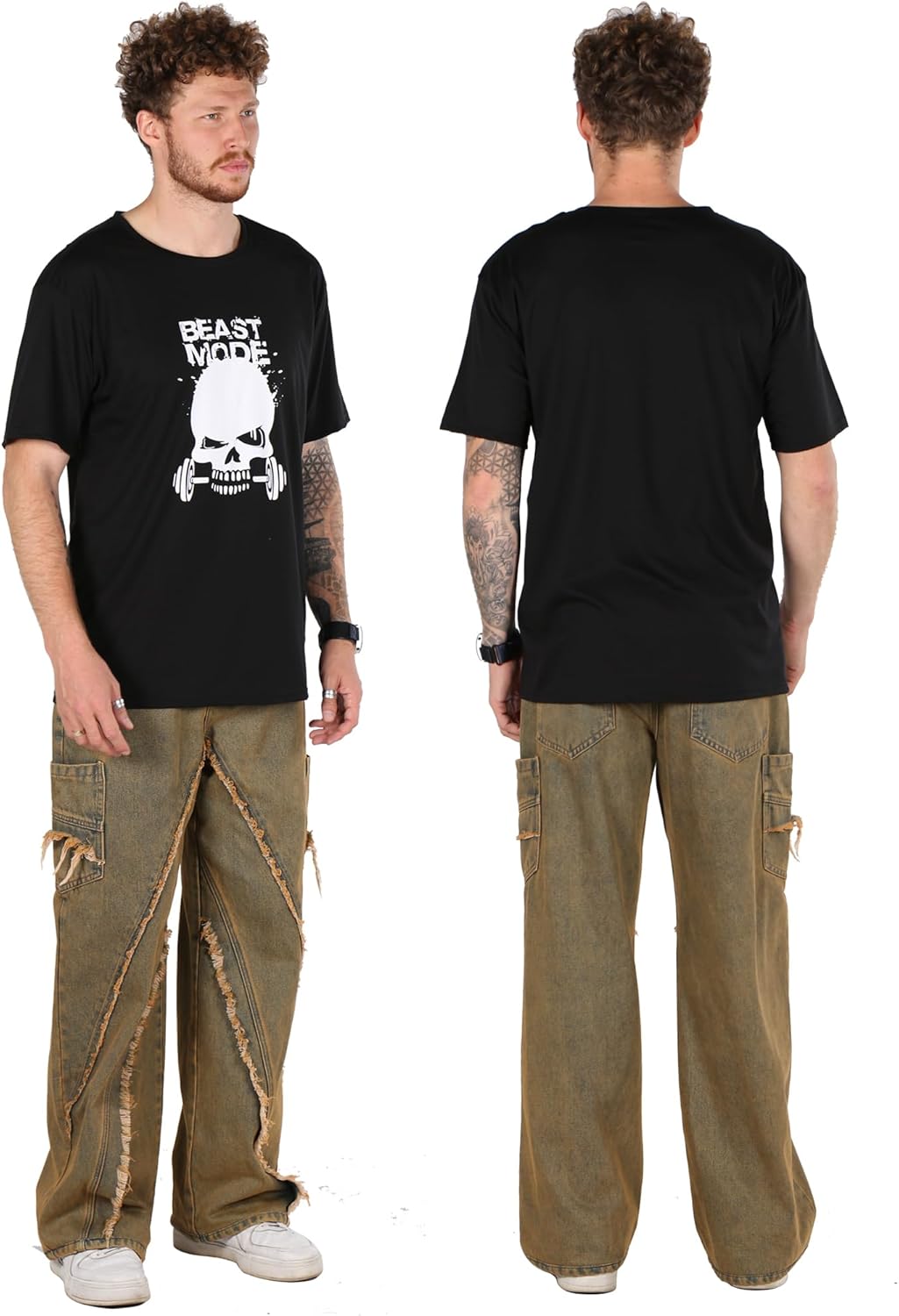 GZXISI Men's T Shirt Short Sleeve Crew Neck T-Shirt Casual Summer Classic Tops Basic Tee Shirts - Image 2