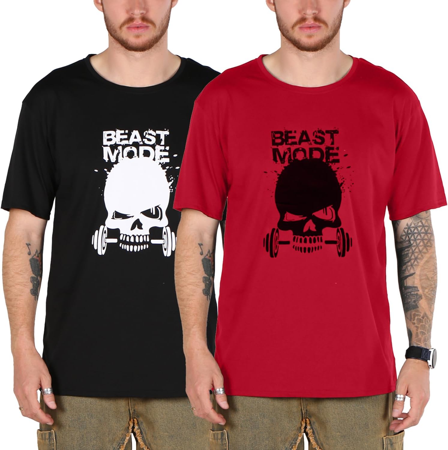 GZXISI Men's T Shirt Short Sleeve Crew Neck T-Shirt Casual Summer Classic Tops Basic Tee Shirts - Image 9