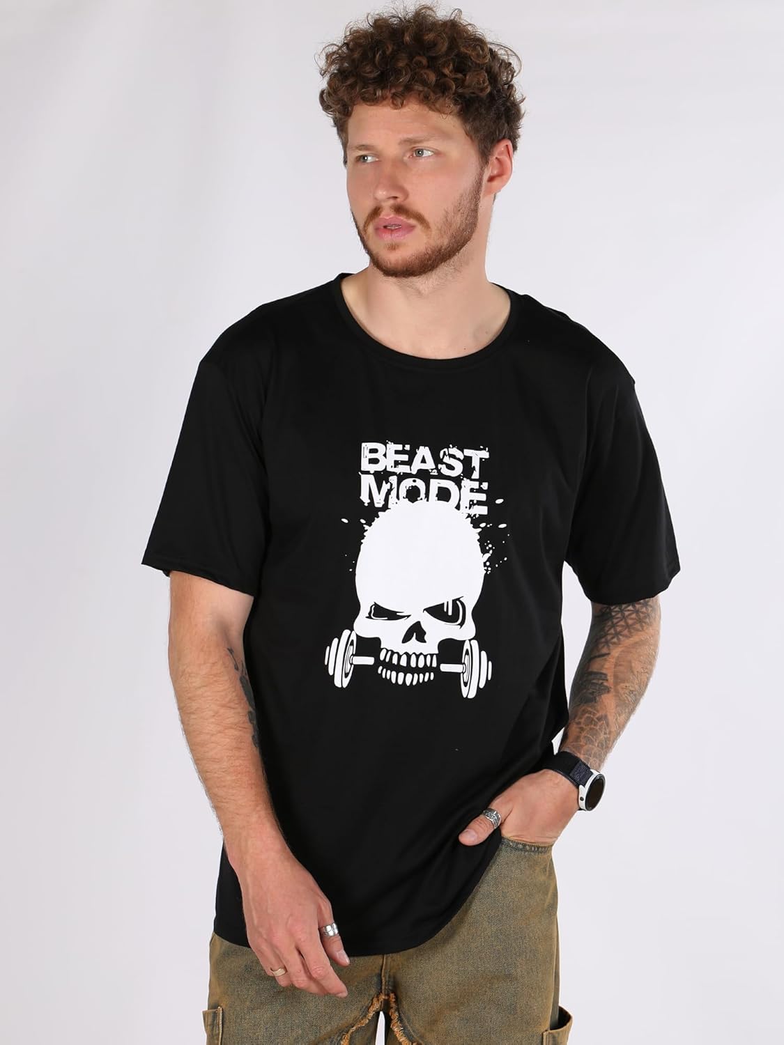 GZXISI Men's T Shirt Short Sleeve Crew Neck T-Shirt Casual Summer Classic Tops Basic Tee Shirts - Image 4