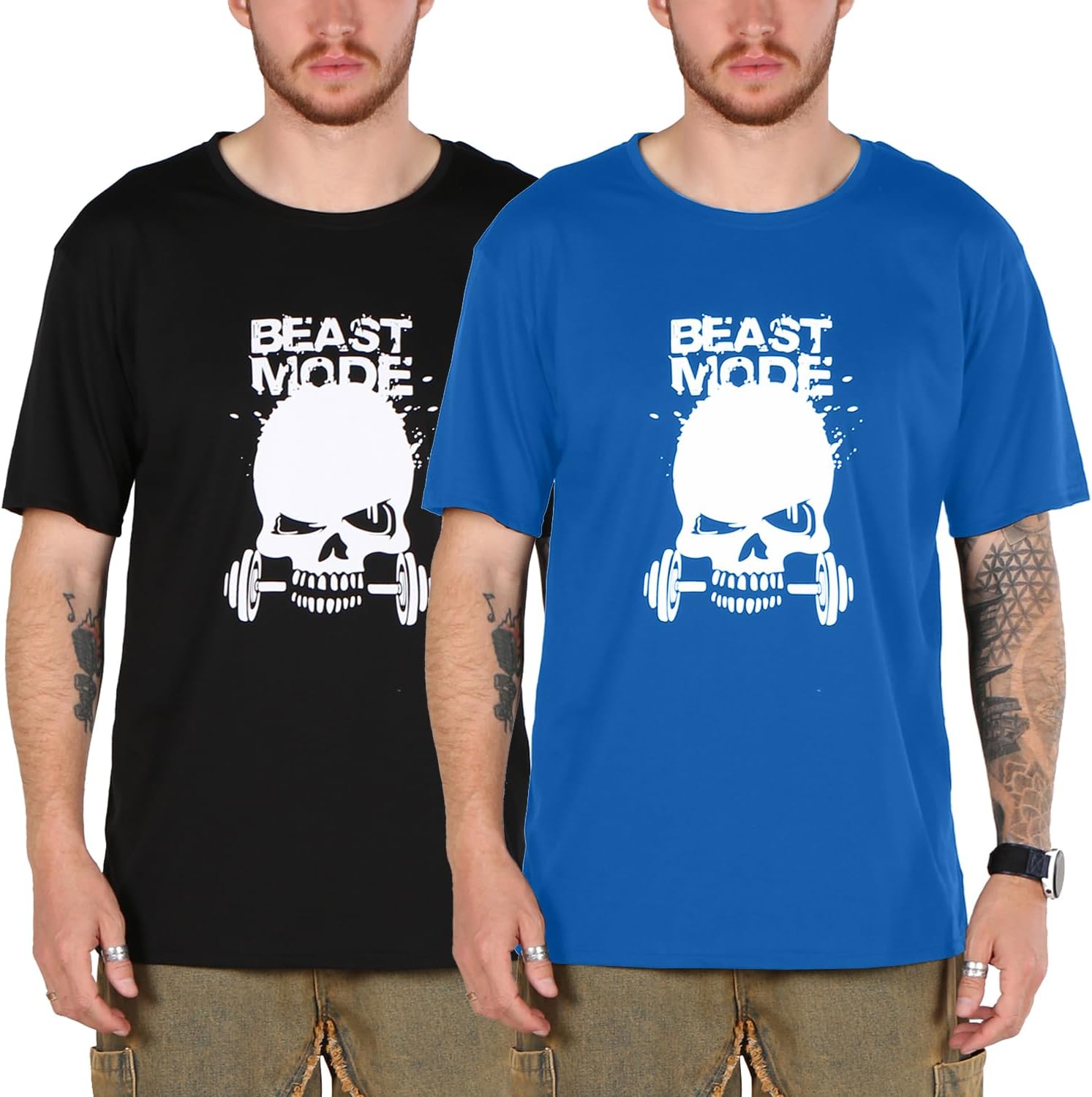 GZXISI Men's T Shirt Short Sleeve Crew Neck T-Shirt Casual Summer Classic Tops Basic Tee Shirts - Image 13