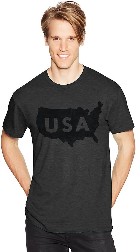 Hanes Men's Essentials Short Sleeve Graphic Tee - Image 9