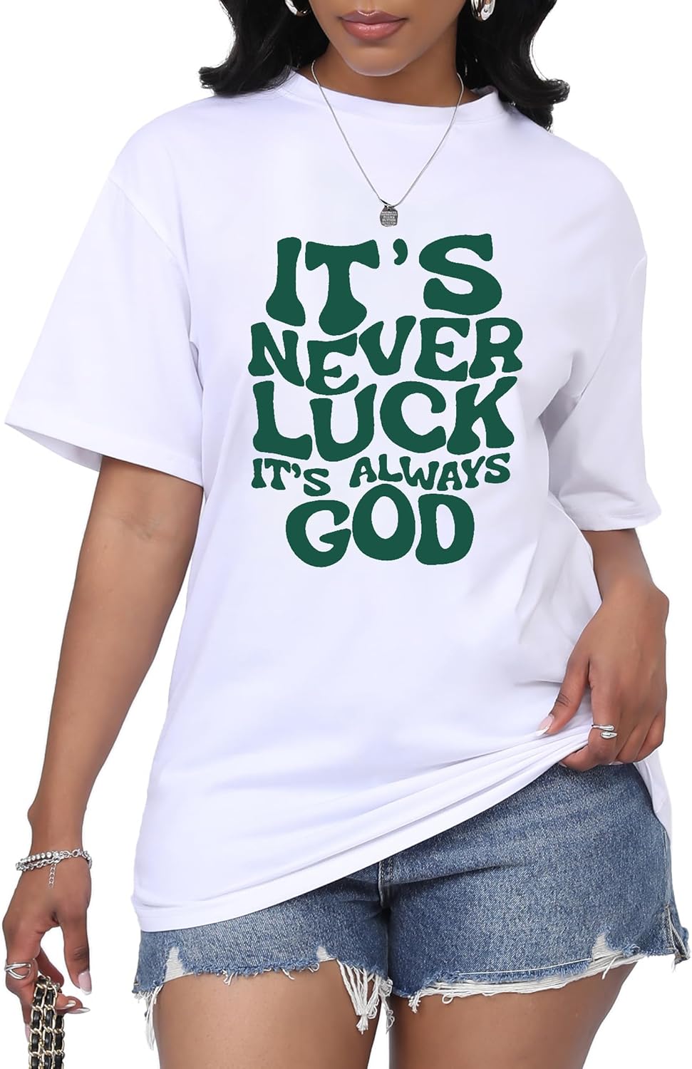 Hilinker Women's Oversized T Shirt Graphic Tees Short Sleeve Shirts Summer Casual Loose Tops - Image 11