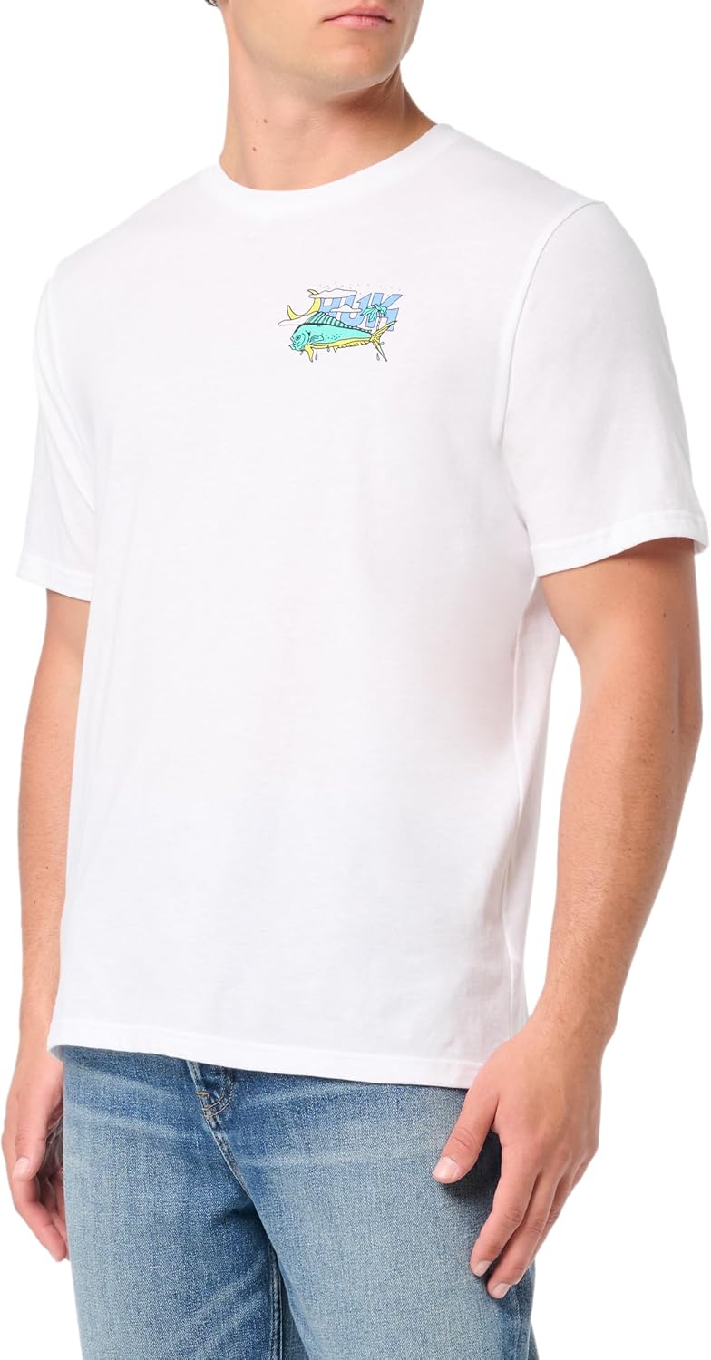 HUK Men's Fishing Graphic Tee, Performance Short Sleeve, Quick-Dry - Image 7