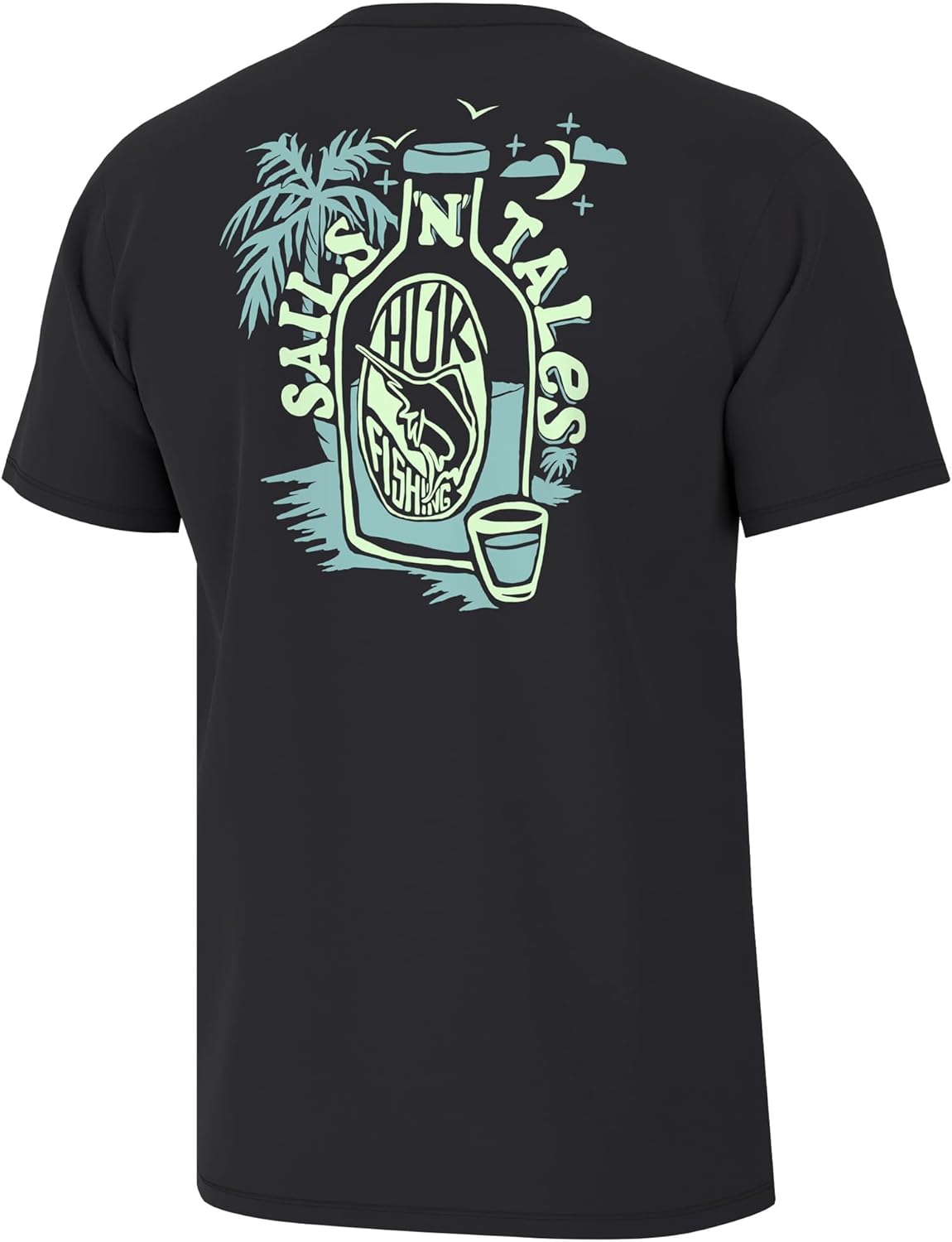 HUK Men's Fishing Graphic Tee, Performance Short Sleeve, Quick-Dry - Image 5