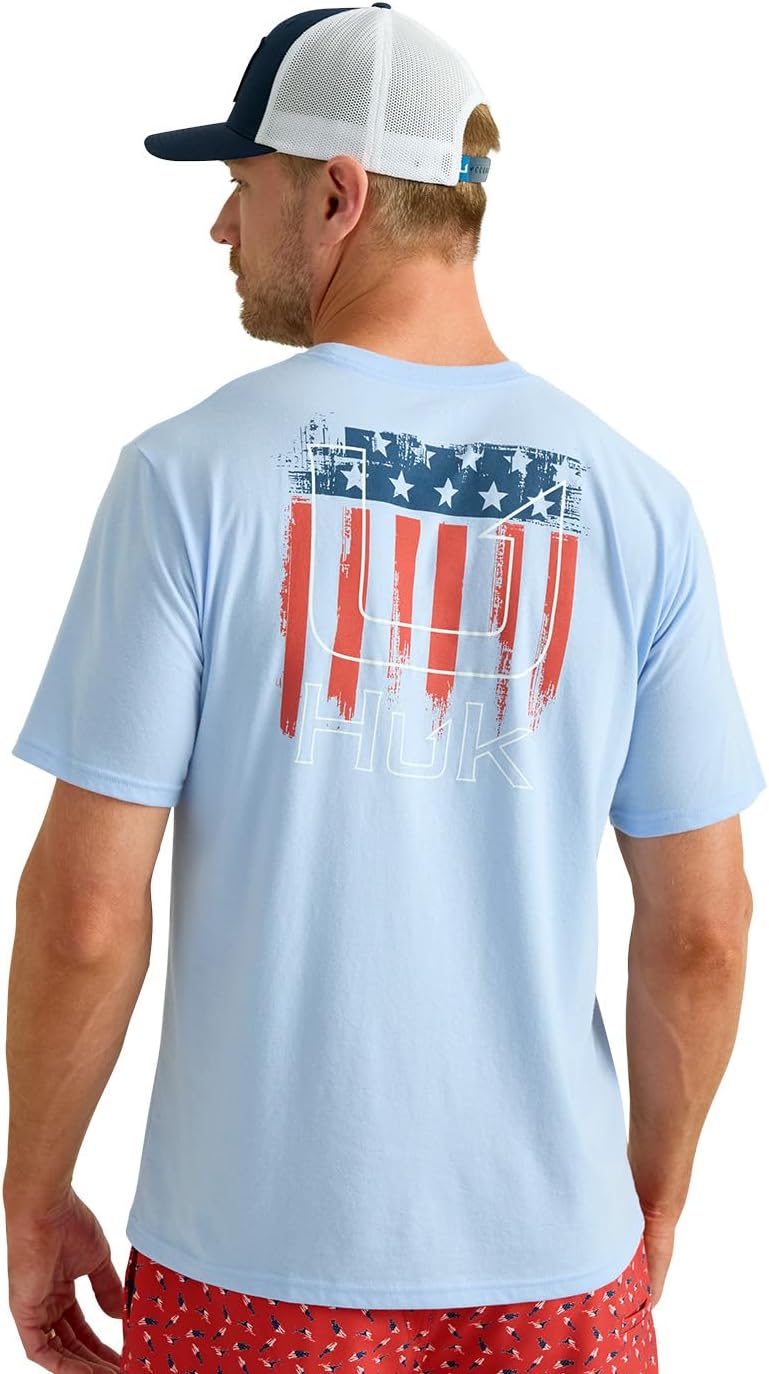 HUK Men's Fishing Graphic Tee, Performance Short Sleeve, Quick-Dry - Image 13