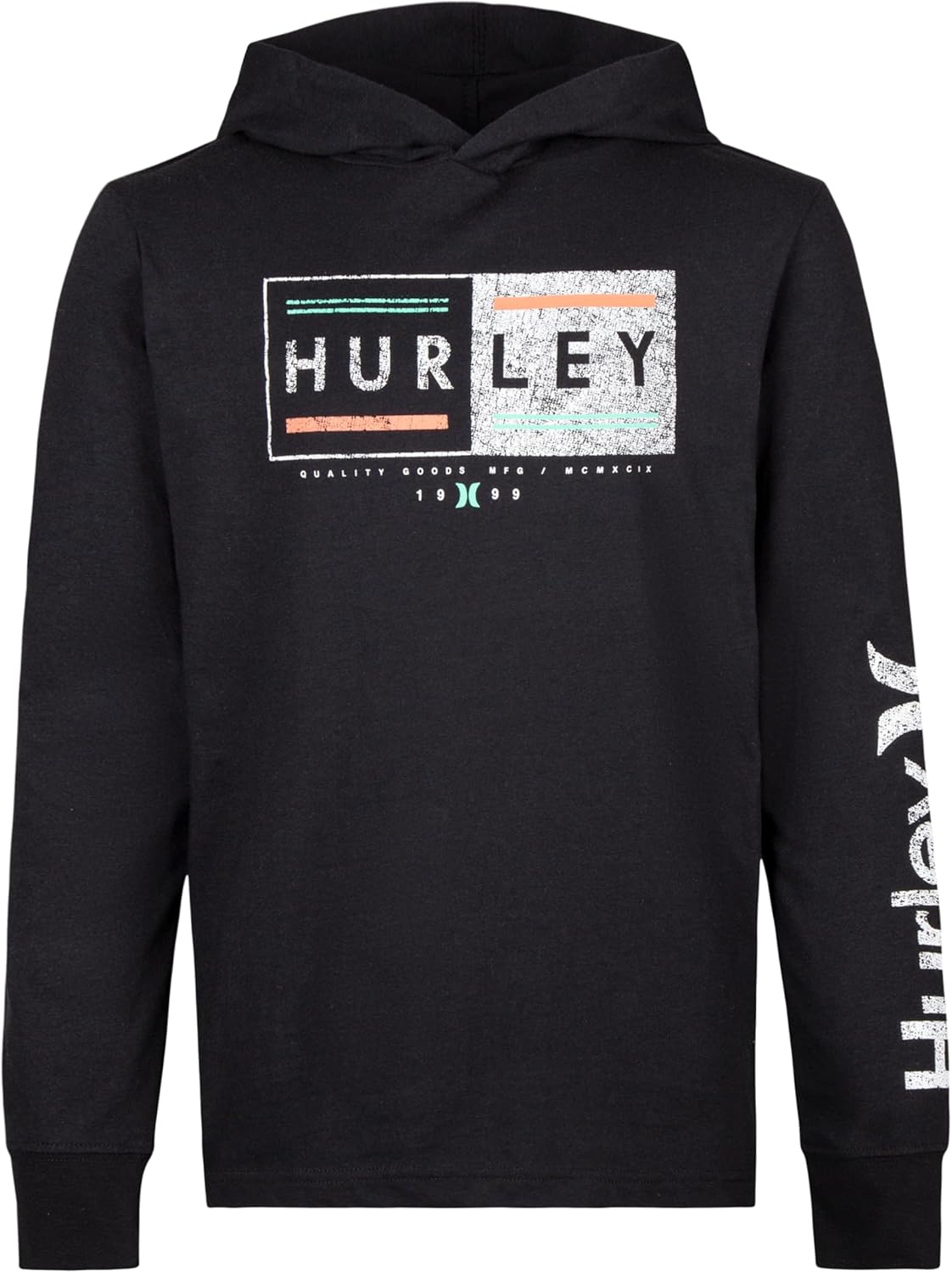 Hurley Boys' Long Sleeve Hooded Graphic - Image 10