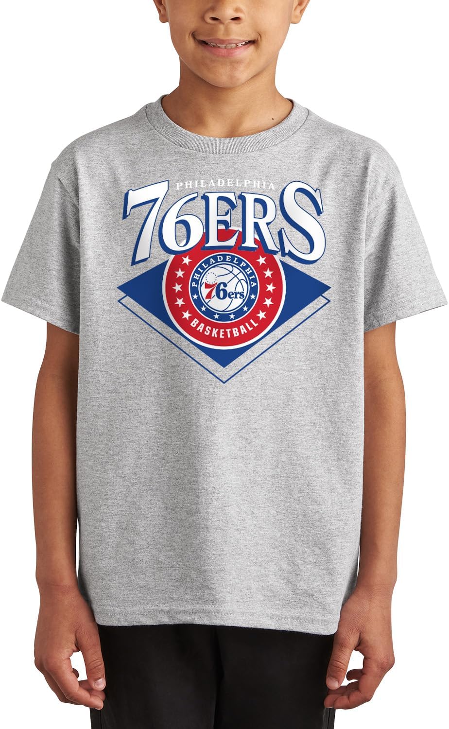 Junk Food Unisex Kid's Standard NBA-Court Classic-Officially Licensed Youth Short Sleeve Fan Tee for Boys and Girls - Image 19