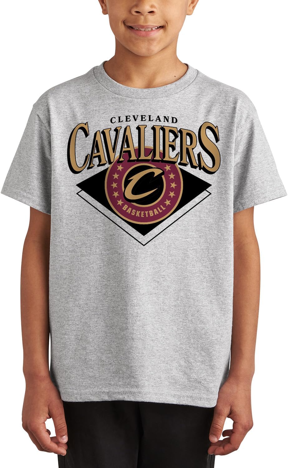 Junk Food Unisex Kid's Standard NBA-Court Classic-Officially Licensed Youth Short Sleeve Fan Tee for Boys and Girls - Image 18