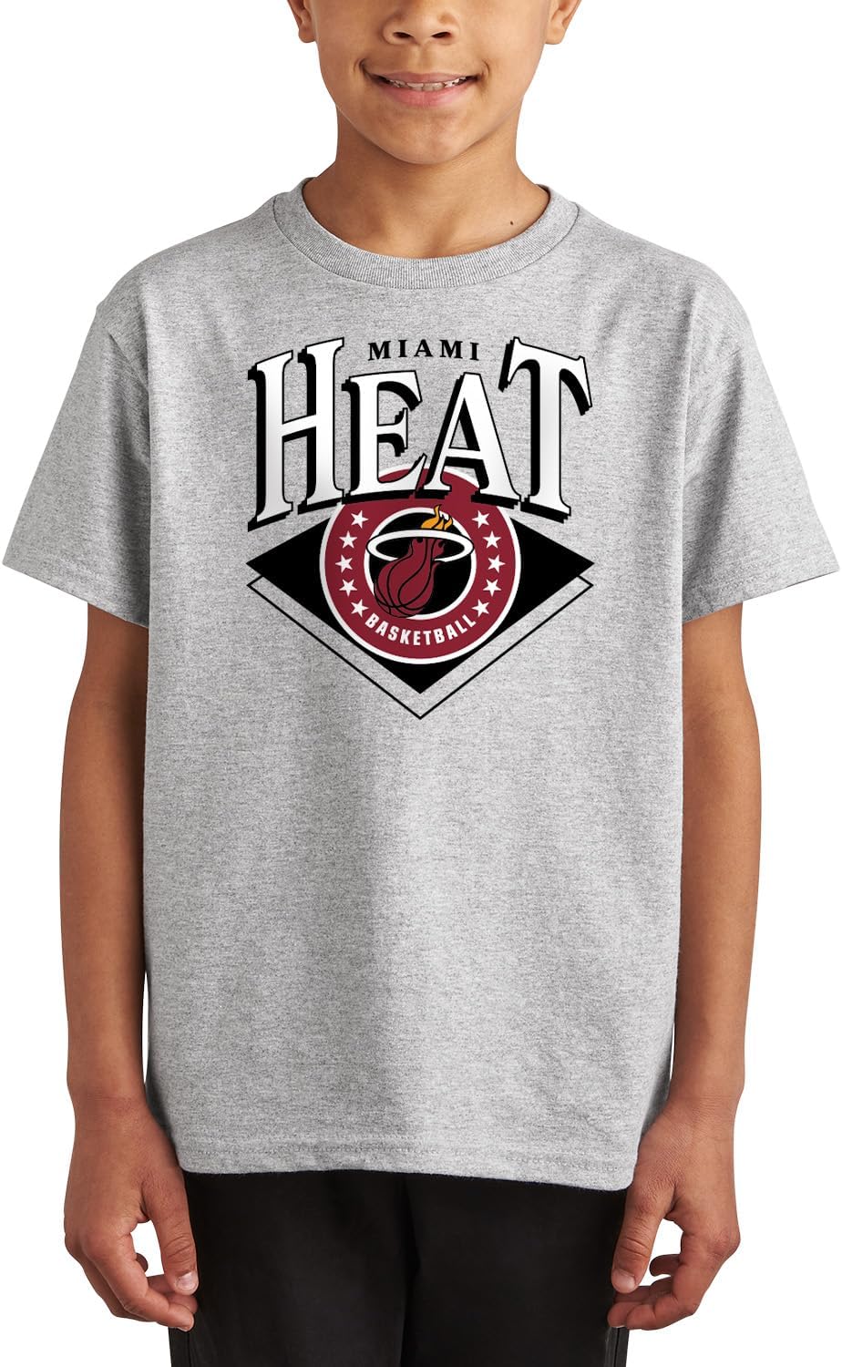 Junk Food Unisex Kid's Standard NBA-Court Classic-Officially Licensed Youth Short Sleeve Fan Tee for Boys and Girls - Image 17