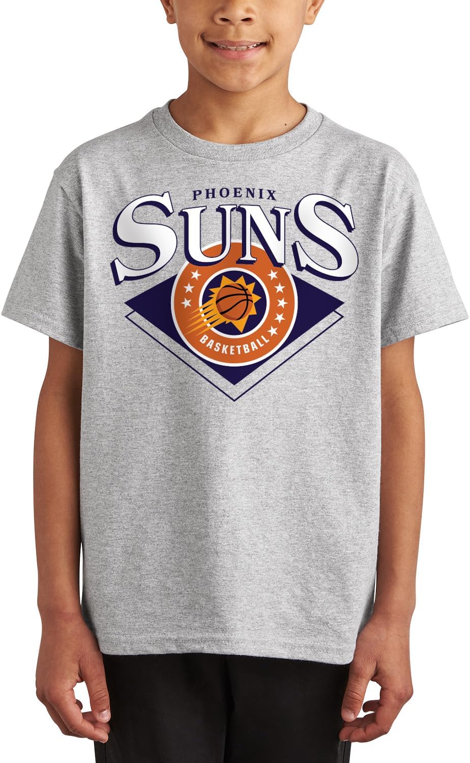 Junk Food Unisex Kid's Standard NBA-Court Classic-Officially Licensed Youth Short Sleeve Fan Tee for Boys and Girls - Image 10
