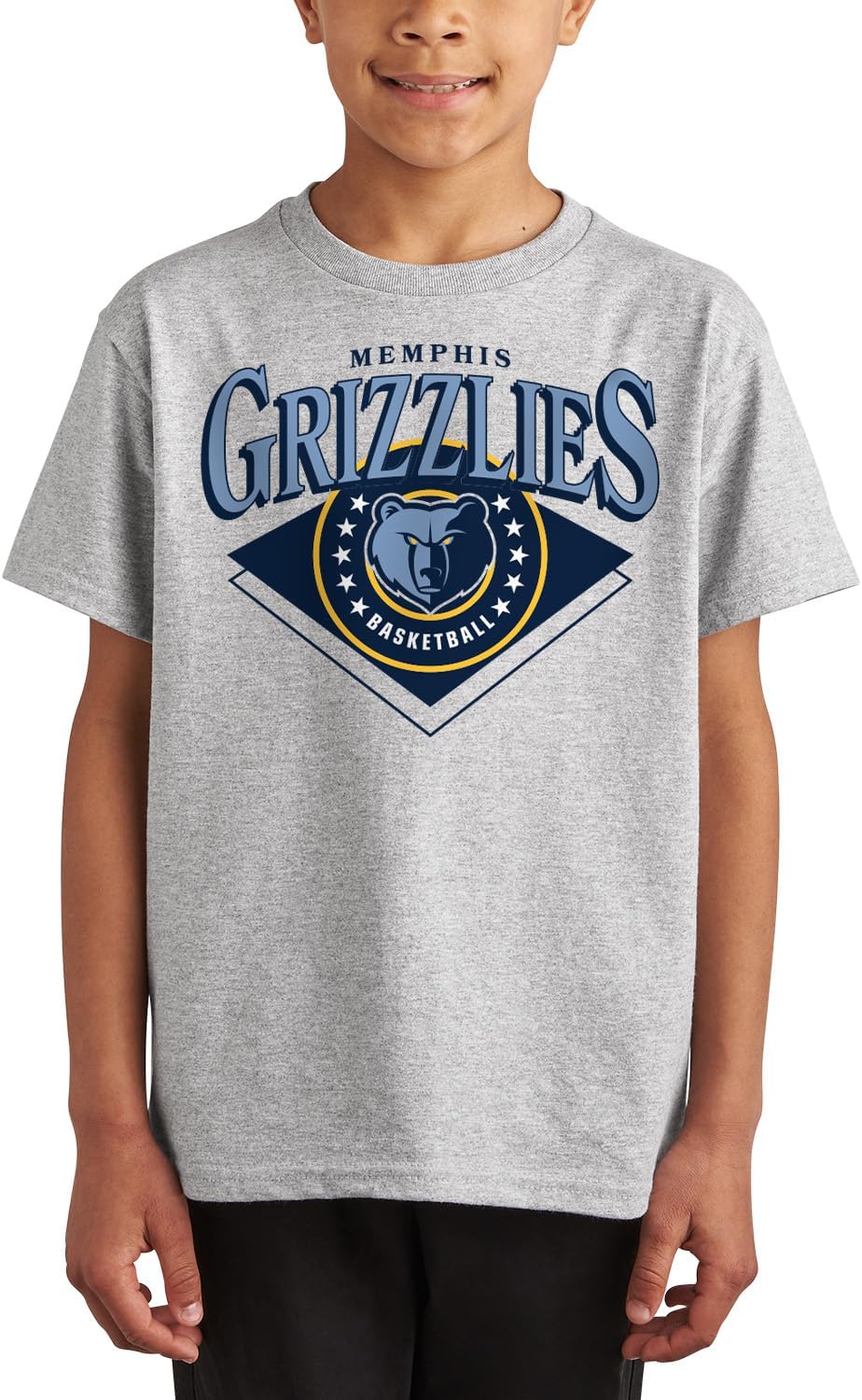 Junk Food Unisex Kid's Standard NBA-Court Classic-Officially Licensed Youth Short Sleeve Fan Tee for Boys and Girls - Image 15