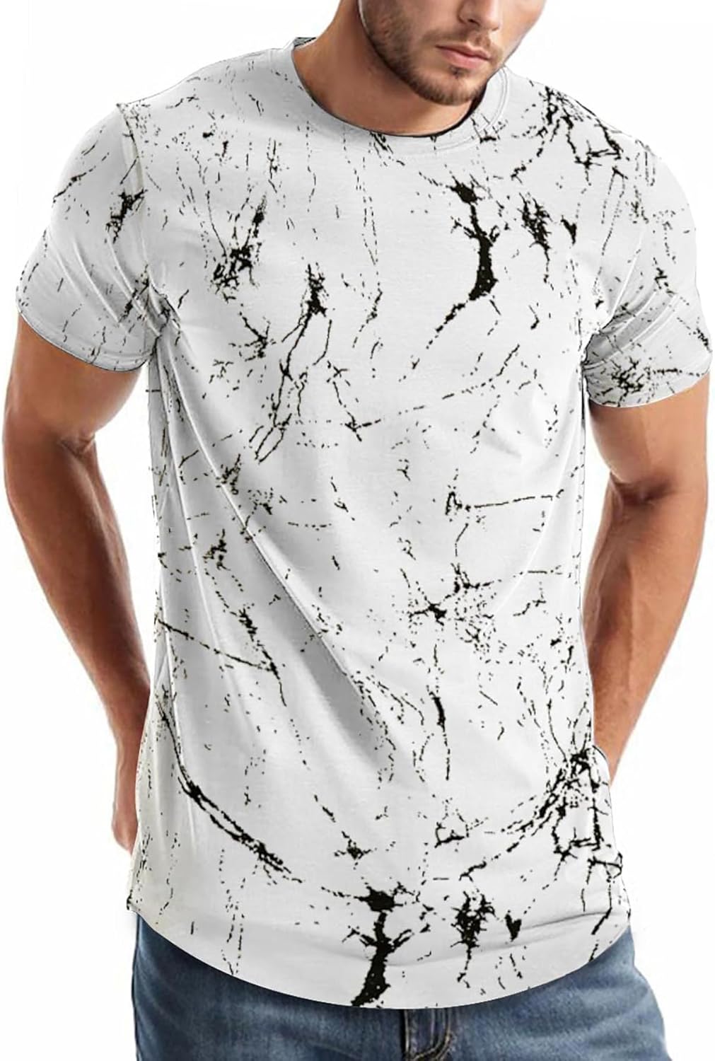 Keasmto 3D Print Cool T Shirts Graphic Design Casual Summer Short Sleeve Fashion Tees Shirt for Men Women - Image 11