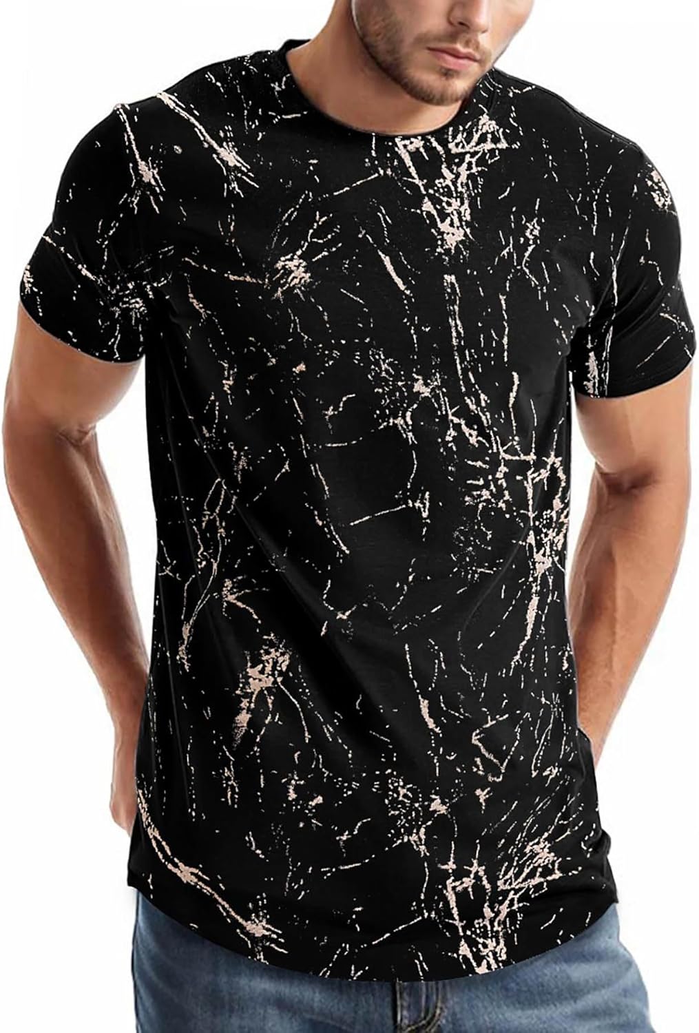 Keasmto 3D Print Cool T Shirts Graphic Design Casual Summer Short Sleeve Fashion Tees Shirt for Men Women - Image 9