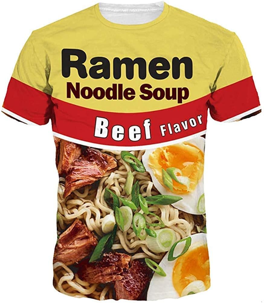 Keasmto 3D Print Cool T Shirts Graphic Design Casual Summer Short Sleeve Fashion Tees Shirt for Men Women - Image 10