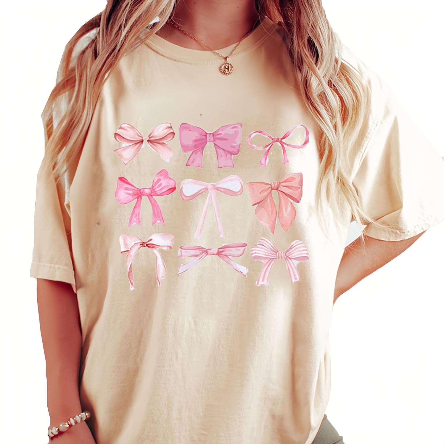 KLZELZS Womens Vintage Graphic Tee Shirt Summer Short Sleeve Loose Casual Basic Tee Tops Fit Shirts Oversized Baggy Shirts - Image 6