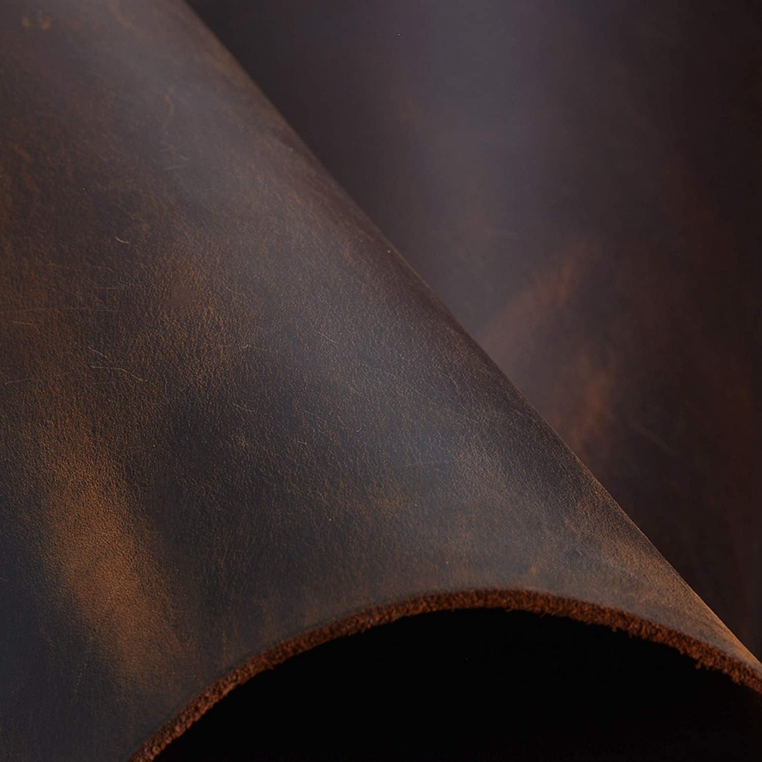 Lea Haris Leather Mat Desk Pad & Blotter Protector, Flat, Non Slip, 36 X 20 Inches, Dark Brown, Ideal for Office and Home (36 X 20 Inch, Brown) - Image 3