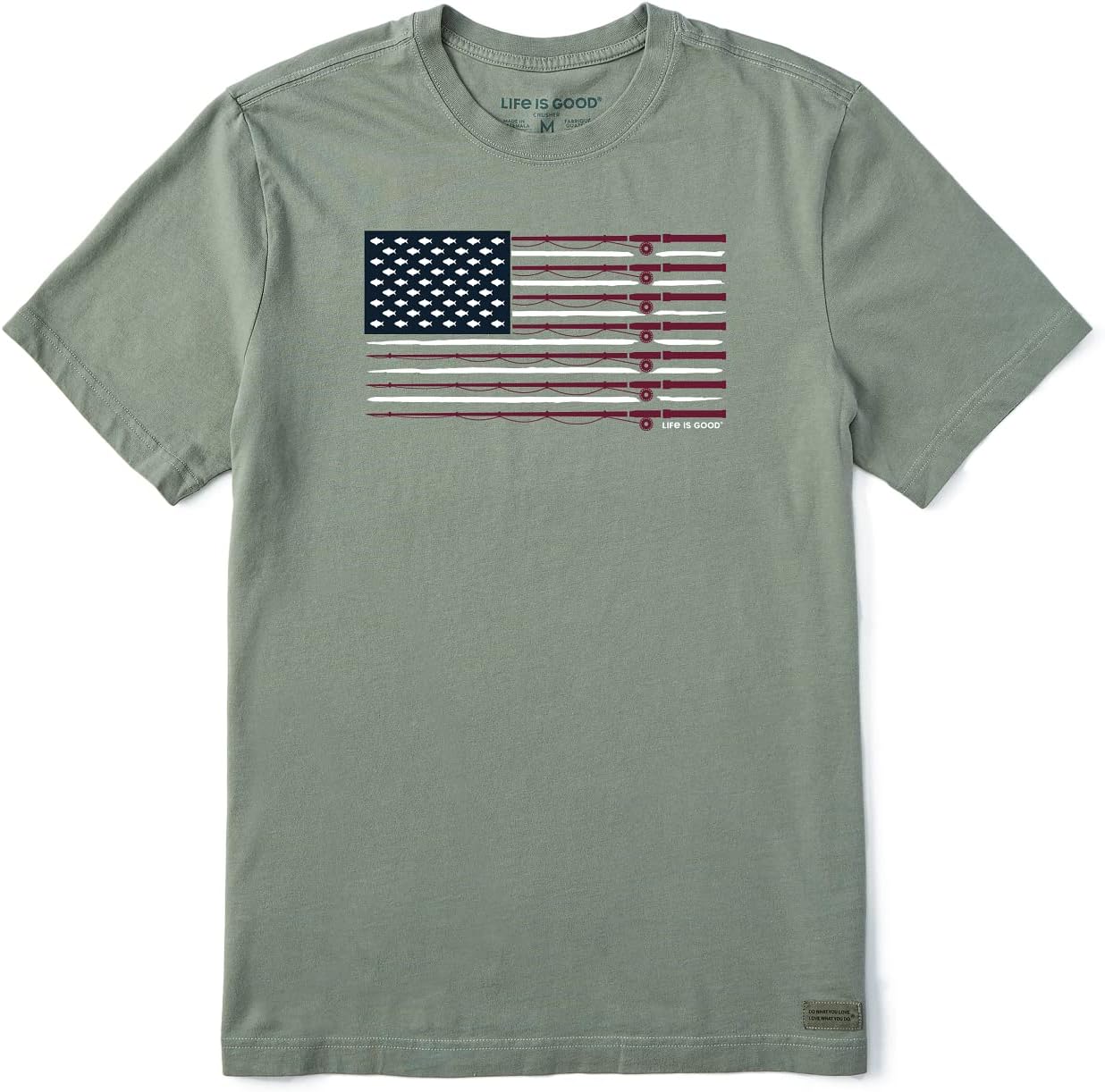 Life is Good Men's Short Sleeve Crusher Tee - Image 13