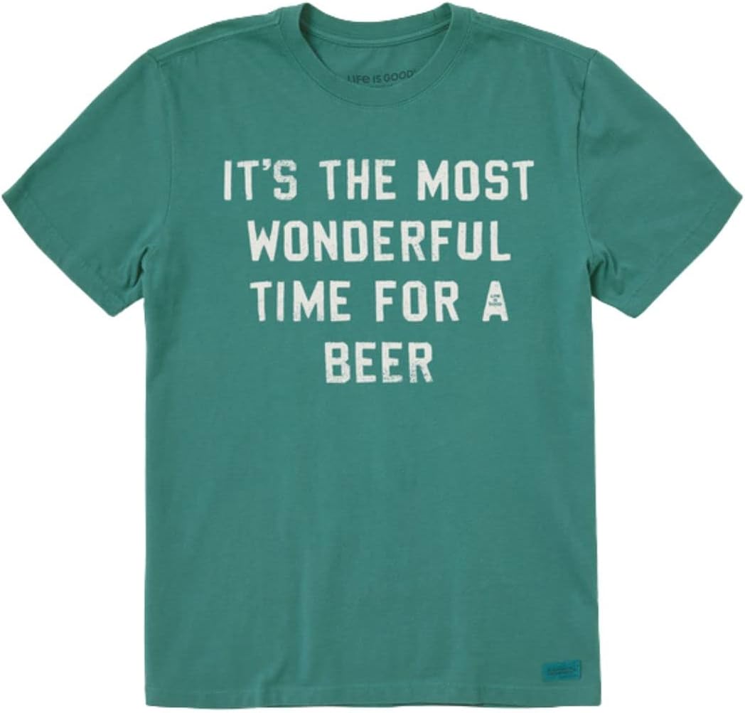 Life is Good Men's Short Sleeve Crusher Tee - Image 5