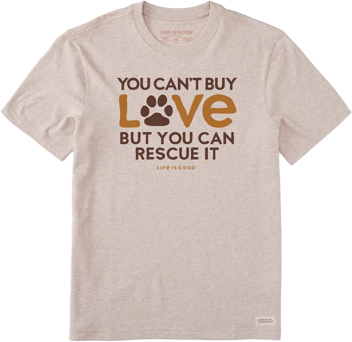 Life is Good Men's Short Sleeve Crusher Tee - Image 3