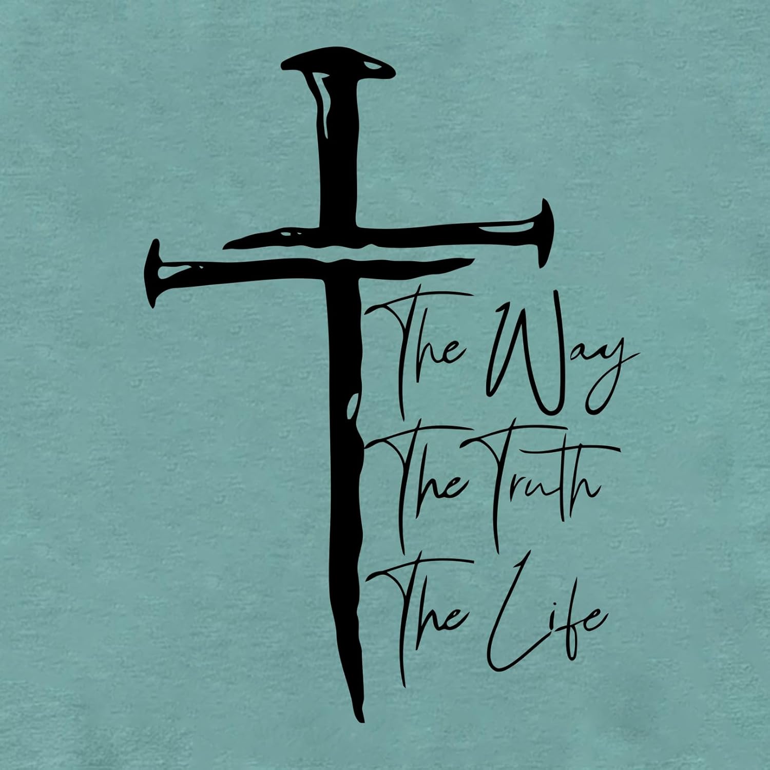 LOOKFACE Women Cross Graphic Tees Soft Tops - Image 3