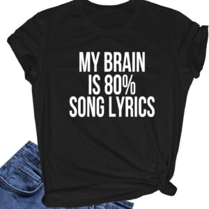 LOOKFACE Women Cute T Shirt Junior Tops Teen Girls Graphic Tees