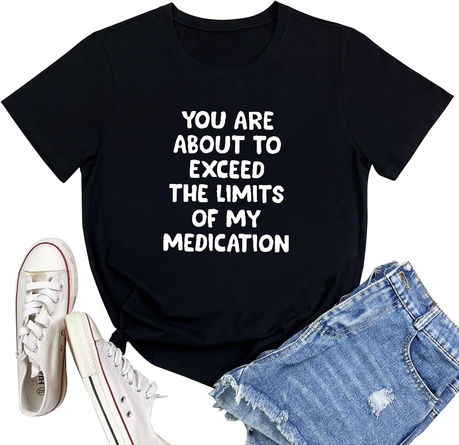 LOOKFACE Women's Graphic Tees You are About Tees - Image 8