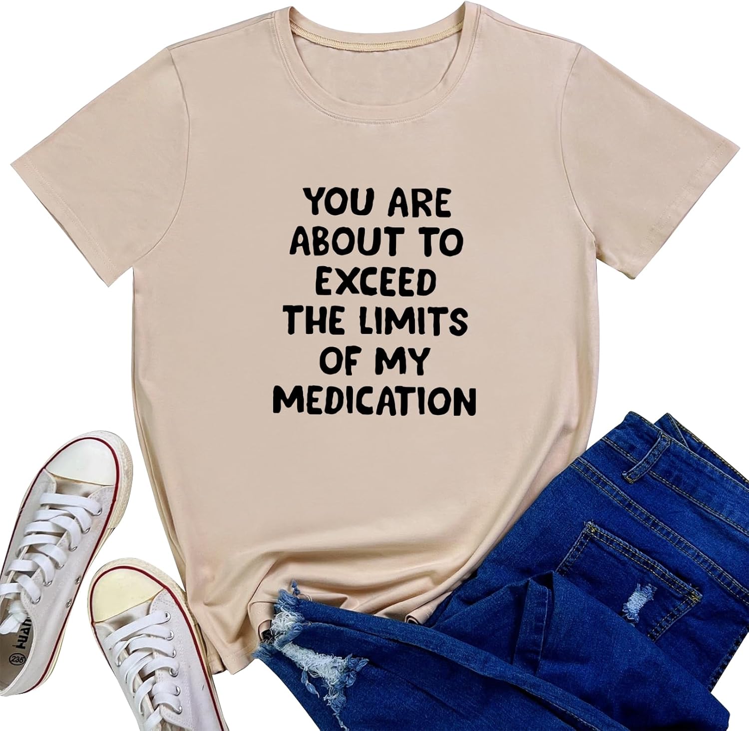 LOOKFACE Women's Graphic Tees You are About Tees - Image 7